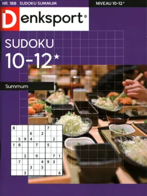 Denksport Sudoku Summum - 188 2026