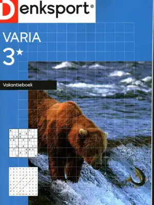 Denksport Varia Vakantieboek - 382 2026