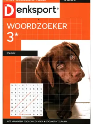 Denksport Woordzoeker Plezier - 668 2026