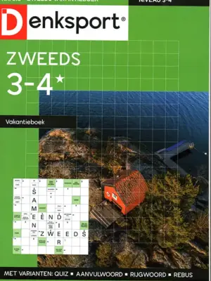 Denksport Zweeds Vakantieboek - 3-4* 315 2026