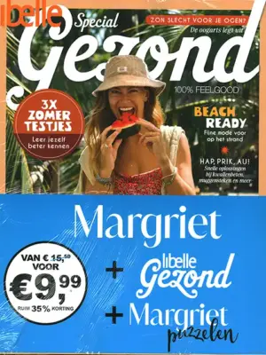 Pakket Margriet + Libelle Gezond + Margriet Puzzelen - 31 2026