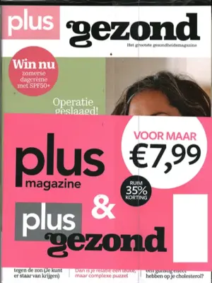 Pakket Plus Magazine + Plus Gezond - 04 2026
