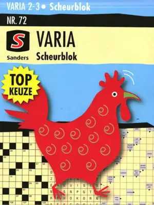 Sanders Varia Scheurblok - 72 2026