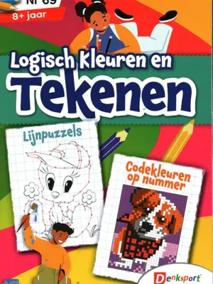 Denksport Junior Logisch Kleuren en Tekenen - 69 2026