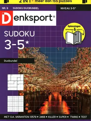 Denksport Sudoku Duobundel - 09 2026