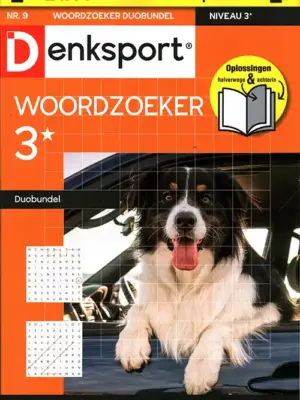 Denksport Woordzoeker Duobundel - 3* - 09 2026