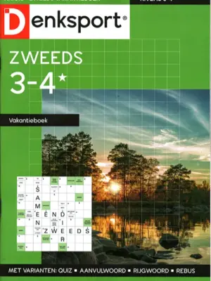 Denksport Zweeds Vakantieboek - 3-4* 316 2026