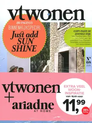 Pakket Vtwonen + Ariadne at Home - 08 2026
