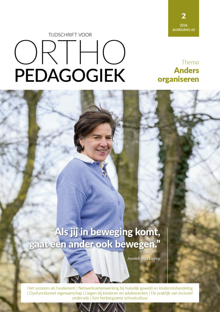 Tijdschrift voor Orthopedagogiek