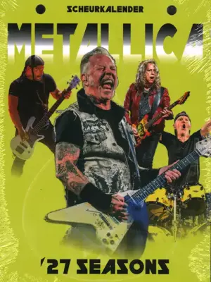 Metallica Scheurkalender - 2027