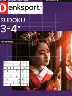 Denksport Sudoku Kampioen - 337 2026