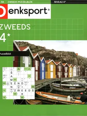 Denksport Zweeds Puzzelblok - 58 2026