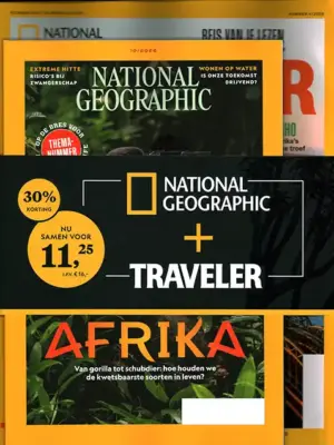 Pakket National Geographic + National Geographic Traveler - 10 2026