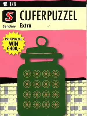 Sanders Cijferpuzzel Extra - 178 2026