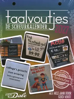 Taalvoutjes Scheurkalender - 2027